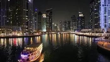Dine at Dubai Marina Dinner Cruise - Viz Travels