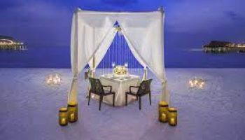 Private Beach Dining Maldives - Viz Travels