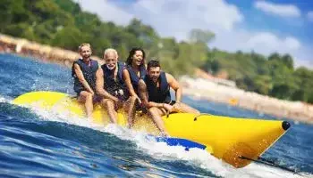 Water Sport - Banana Ride, kerala tour packages - Viz Travels